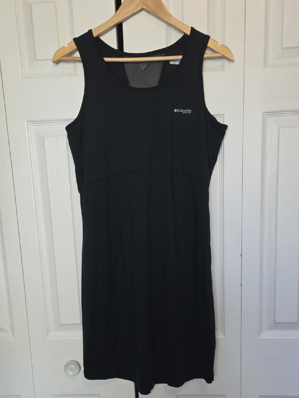 Columbia Black Sleeveless Midi Active Dress